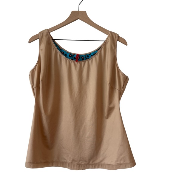 Spanx Gold Champagne Beige Simplicity Shapewear Tank Size 3X - Picture 1 of 10